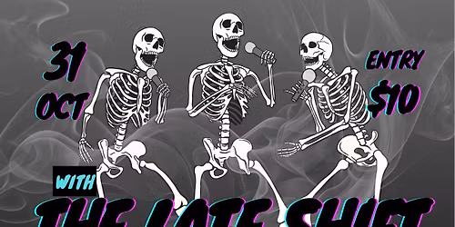 GRE Presents: Roasted Hemp Co.\u2019s Halloweed bash! Featuring The Late Shift with Nic Axton&Jeff Danger