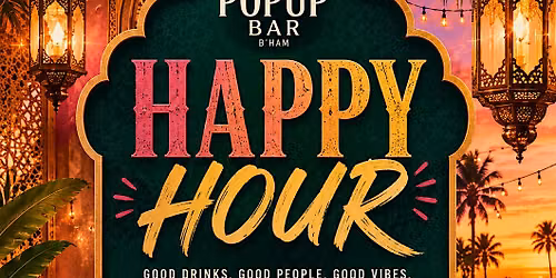 Happy Hour at PopUp Bar Bham