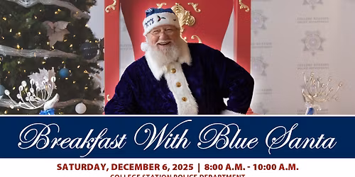 Breakfast With Blue Santa