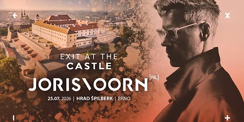 EXIT At The Castle w\/ JORIS VOORN [NL] \u2192 Hrad \u0160pilberk, 25.7.2026