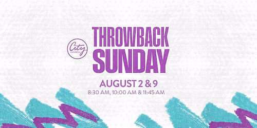 Throwback Sunday's At City