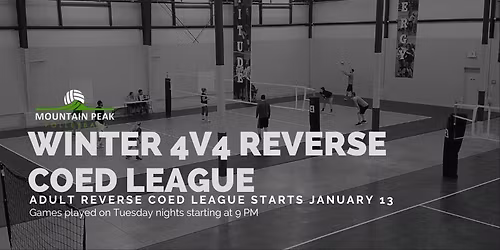 Winter 4v4 Reverse Coed League