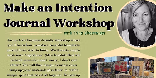 Make an Intention Journal Workshop at Pieces of Jayde