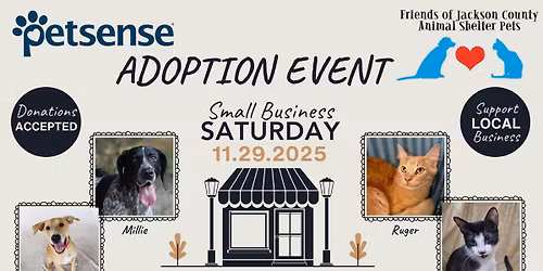 Cat and Dog Adoption Event - Thankful for a Second Chance
