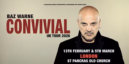 Baz Warne @ London St. Pancras Old Church, Mar 5th
