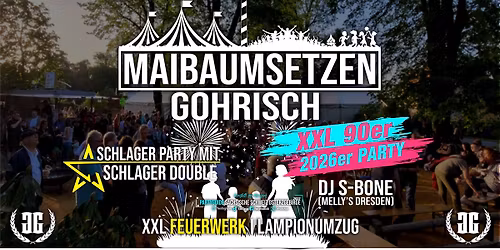Maibaumsetzen Gohrisch Donnerstag 30.04.2026