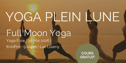 YOGA PLEIN LUNE - Cours Gratuit