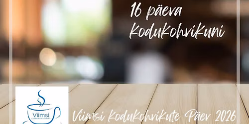VIIMSI KODUKOHVIKUTE P\u00c4EV 2026: MERE\u00c4\u00c4RE MAITSEKODA HAABNEEMES