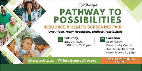 Pathway to Possibilities Resource and Health Screening Fair