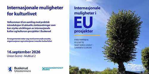 Internasjonale muligheter for Kulturlivet - EU prosjekter