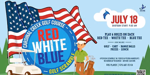 Red, White & Blue Golf Scramble