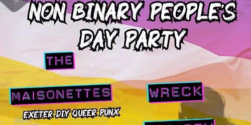 Non-Binary People's Day Party 2026!