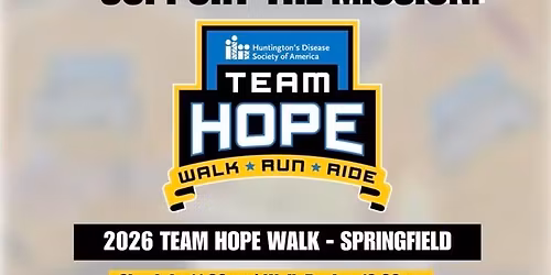 2026 Team Hope Walk - Springfield 