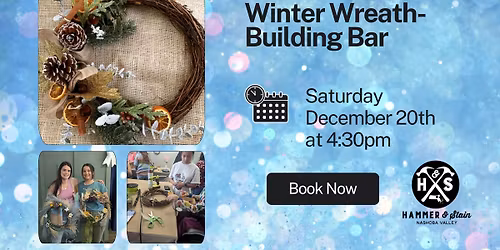 Winter Wreath-Building Bar