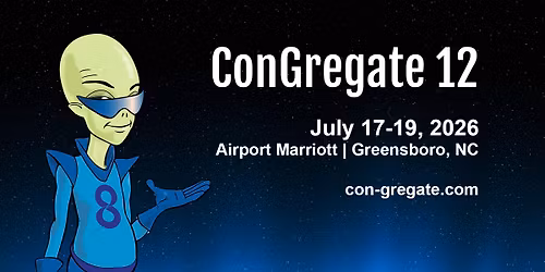ConGregate 12 (2026) - Now in Greensboro!