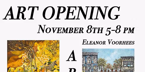 LAMBERTVILLE ART OPENING!