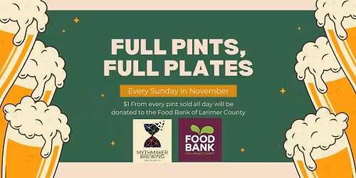 Full Pints, Full Plates