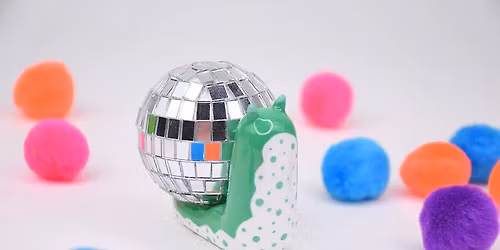 Disco Snail Charm Workshop