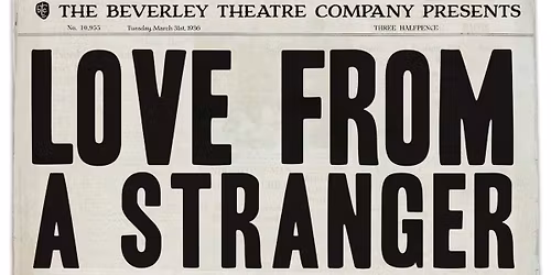 Love from a Stranger