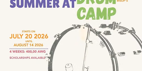 Carlos Bislip\u2019s Drum Camp 2026
