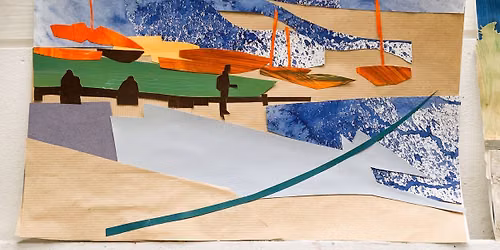 Coastal Colour & Collage - Kids