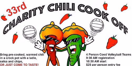 Charity Chili Cook Off and Volleyball Tourney