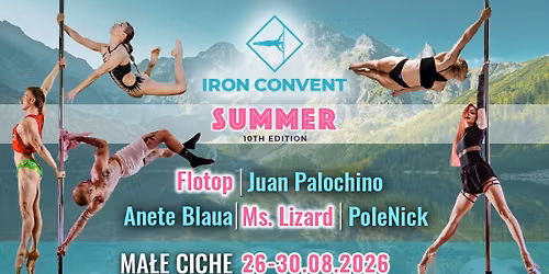 Iron Convent Summer Edition 10th Pole Dance Camp - Ob\u00f3z pole dance
