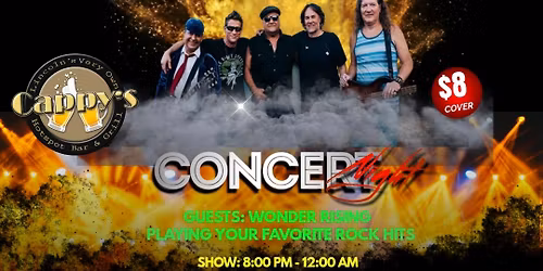 SHOOT TO THRILL w\/WONDER RISING RETURNS TO CAPPY'S