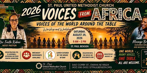 2026 Voices from Africa: Voices of the World Around the Table