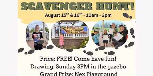 Free Family Scavenger Hunt at Mosinee LogJam Festival