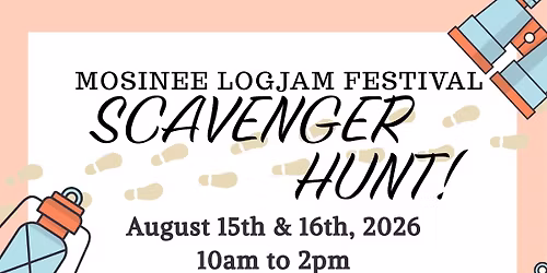 Free Family Scavenger Hunt at Mosinee LogJam Festival