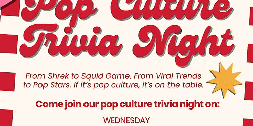 Pop Culture Trivia Night @ Boston Pizza (Courtney Park)