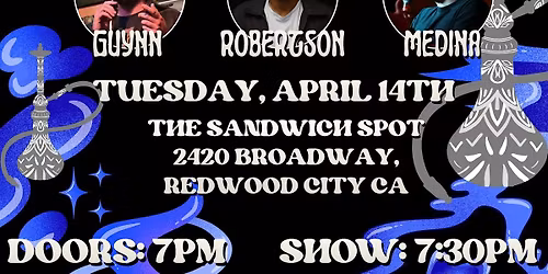 Stand-Up Comedy @ The Sandwich Spot (Redwood City)