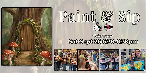 Paint & Sip in Eugene, Oregon \u201cFairy Door\u201d