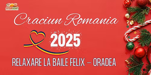CRACIUN 2025 RELAXARE LA BAILE FELIX - ORADEA