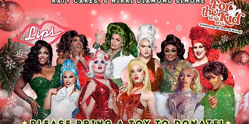 Drag The Halls: Tree Lighting & Holiday Benefit