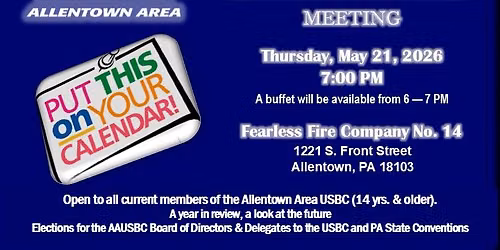 Allentown Area USBC Annual Meeting