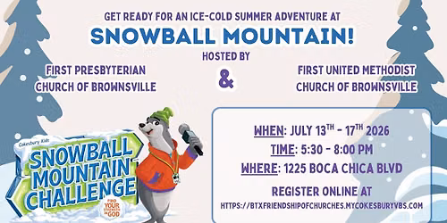 VBS 2026: Snowball Mountain Challenge