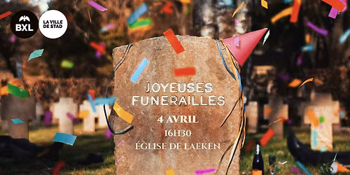 Joyeuses fun\u00e9railles, la pi\u00e8ce d'improvisation th\u00e9\u00e2trale