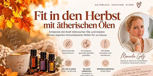 Fit in den Herbst \u2013 mit \u00e4therischen \u00d6len