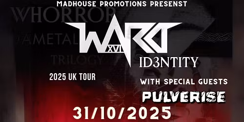 Ward XVI Preston Hometown Show with special guests Pulverise!