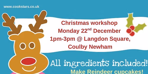 Christmas Reindeer Cupcake Workshop