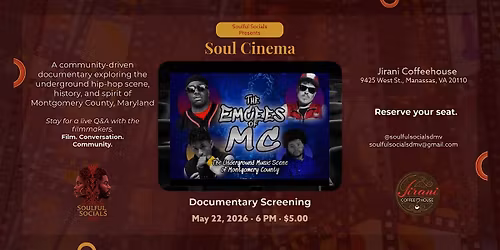 Soulful Socials Presents Soul Cinema