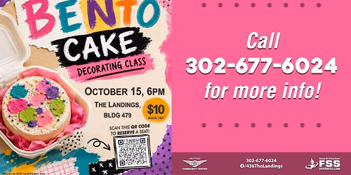 Bento Cake Decorating Class