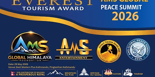 AMS Global Peace Summit & Everest Tourism Award 2026