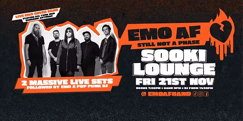 Emo AF are BACK at Sooki Lounge