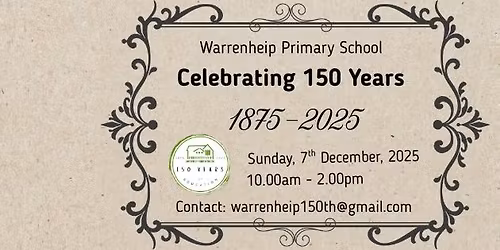 Warrenheip Primary School 150th Celebration