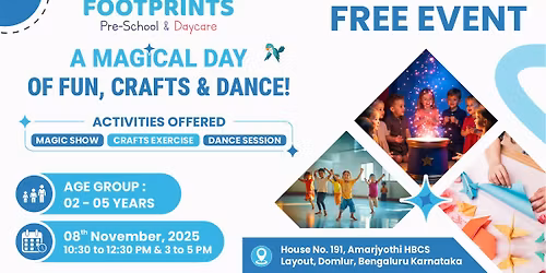 A Magical Day of Fun, Crafts & Dance!