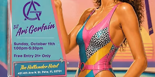 Totally Rad 80\u2019s Pool Party