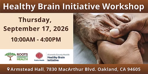 Healthy Brain Initiative Workshop